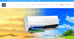 Desktop Screenshot of citicoolaircon.com